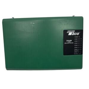 Taco ZVC406 6-Zone Valve Control Panel 24V HVAC Hydronic Heating – Used